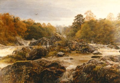 O Som de Muitas Águas, 1876 (oil onc anvas) de John Everett Millais