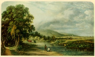 "Salmon Fishing", 1844, 1946.   de John F Tennant
