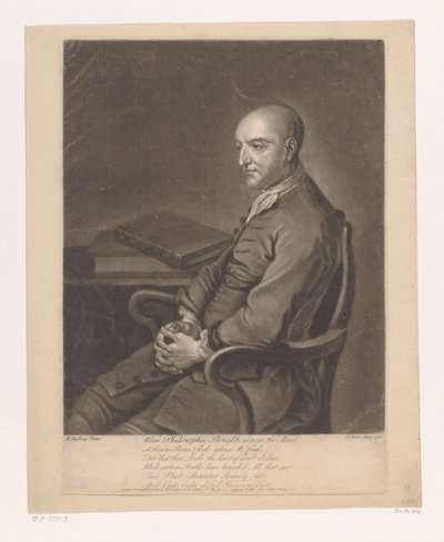 Retrato de Humphrey Skelton de John Faber (II)