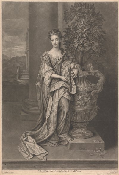 Sua Graça a Duquesa de St. Albans de John Faber the younger