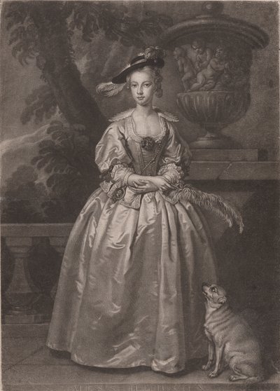 Miss Hudson de John Faber the younger