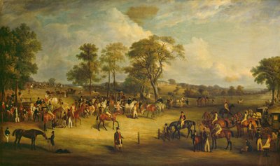 Heaton Park Races, 1829. de John Ferneley