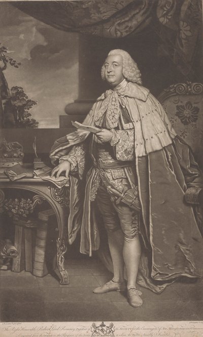 Robert Marsham, 2º Barão Romney de John Finlayson