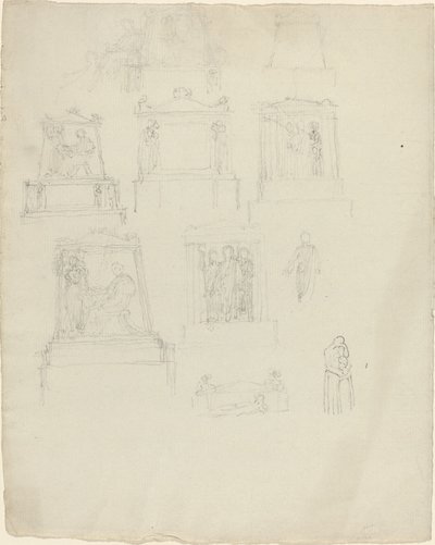 Projetos para Monumentos de John Flaxman