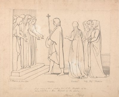Ilustração para o Progresso do Peregrino de John Flaxman
