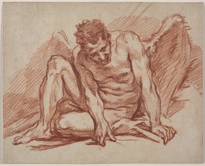 Academia masculina com asas de John Flaxman