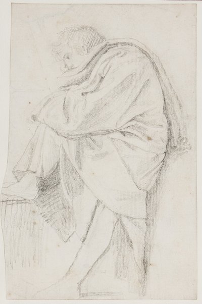 Homem envolto em pensamento, c.1790 de John Flaxman