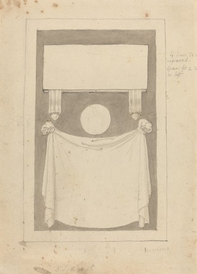 Três campos de inscrição de John Flaxman