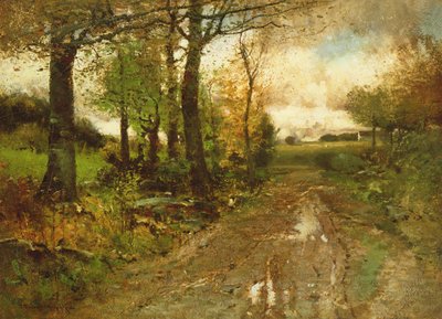 Estrada através da floresta de John Francis Murphy