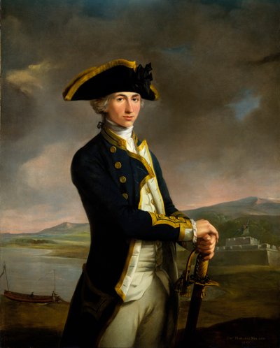 Capitão Horatio Nelson (1758-1805) de John Francis Rigaud