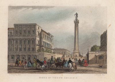 Coluna do Duque de York, Londres de John Francis Salmon