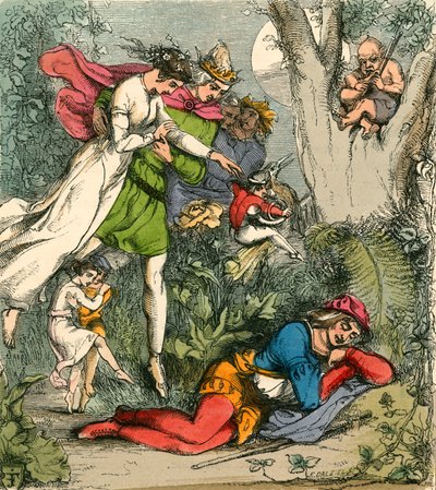 Sonho de Robin Goodfellow de Fairyland de John Franklin