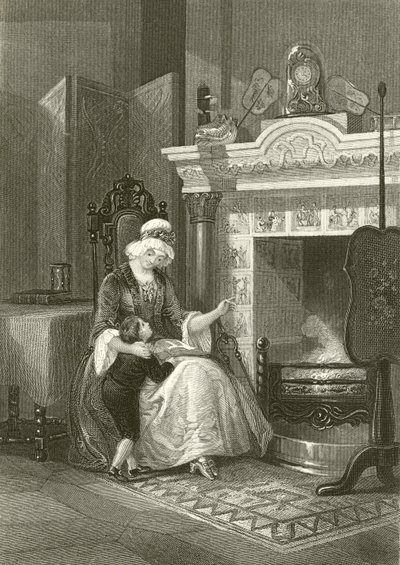 A mãe do Dr. Doddridge de John Franklin