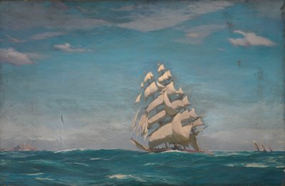 "Cutty Sark" (1869), início do século XX (óleo sobre tela) de John Fraser