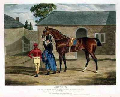 "Antonio", o Vencedor do Grande St. Leger em Doncaster de John Frederick Herring Snr