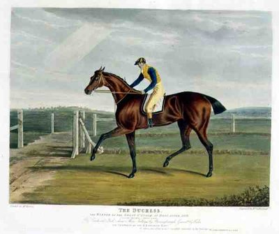"A Duquesa", a Vencedora do Grande St. Leger em Doncaster de John Frederick Herring Snr