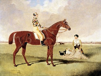 "Pés Descalços" montado por Dick Goodison de John Frederick Herring Jnr