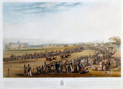 Prémio especial de 5000 francos para Chantilly em 1841 Impressão de John Frederick Herring (1795-1865) (ec.engl.) 1841 Colecção privada de John Frederick Herring Senior