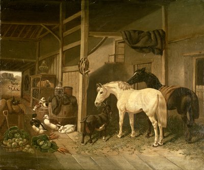 Interior estável de John Frederick Herring Senior