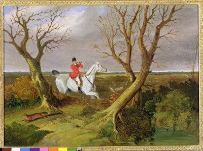 A caça do Suffolk - ido embora de John Frederick Herring Senior