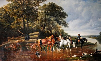 O Vagão da Madeira de John Frederick Herring Senior