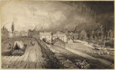 Cidade industrial do Connecticut de John Frederick Kensett