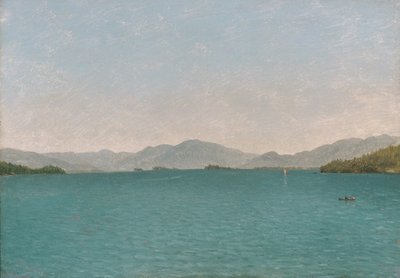 Lake George, estudo grátis de John Frederick Kensett