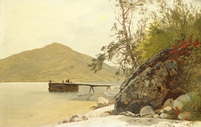 Desembarque no ponto do dia de sábado de John Frederick Kensett