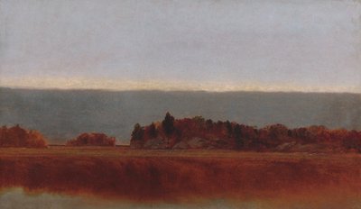 Salt Meadow em outubro de John Frederick Kensett