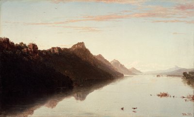 Vista sobre o Alto Mississipi de John Frederick Kensett