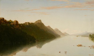 Vista sobre o Alto Mississippi de John Frederick Kensett