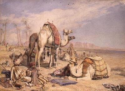 Uma Parada no Deserto de John Frederick Lewis