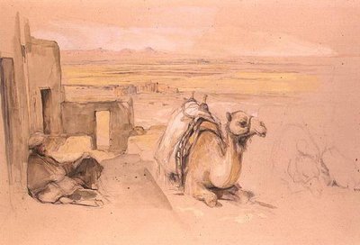 Camelo, Tebas Ocidental de John Frederick Lewis