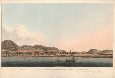 Vista da Ilha de São Cristóvão de John Frederick Miller