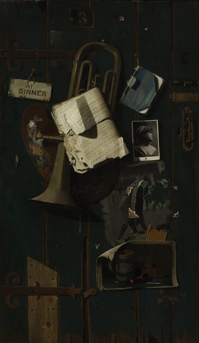 Objetos comuns na mente criativa dos artistas, 1887 de John Frederick Peto