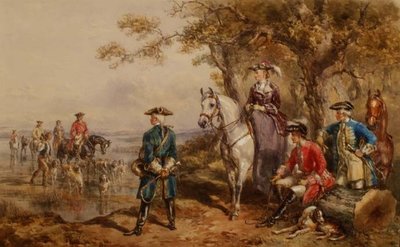 A caça da lontra de John Frederick Tayler