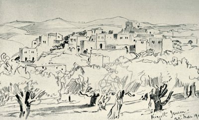 Kirjath-Jearim, 1902. de John Fulleylove