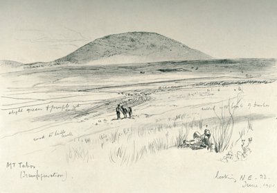 Monte Tabor, 1902. de John Fulleylove