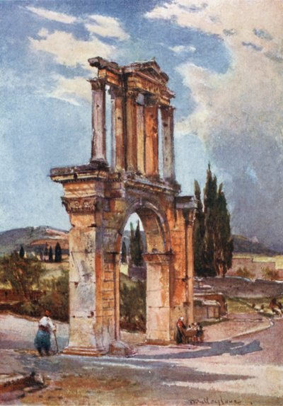 O arco de Adriano de John Fulleylove
