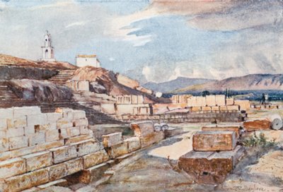 O Grande Templo dos Mistérios, Eleusis de John Fulleylove