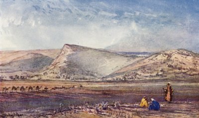 As colinas em volta de Nazaré, da planície de Esdraelon de John Fulleylove