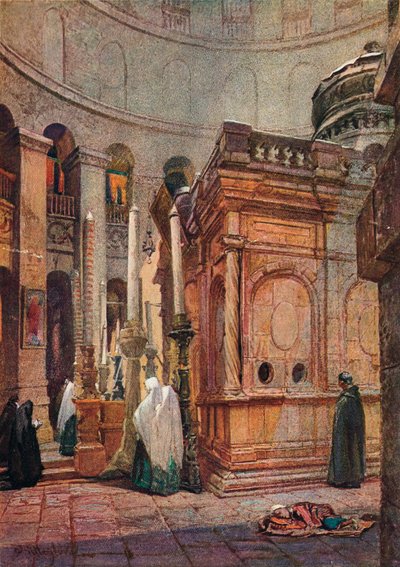 A Rotunda e Capela do Santo Sepulcro, 1902, 1906. de John Fulleylove