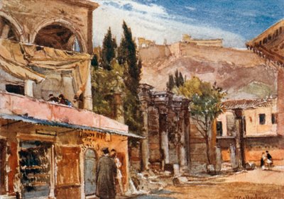 O Stoa de Adriano de John Fulleylove