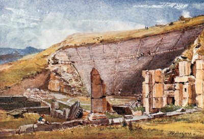 O Teatro de Epidauro de John Fulleylove