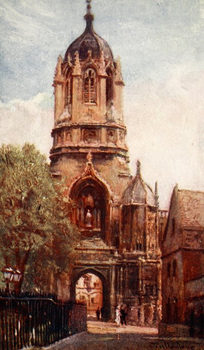 Tom Tower, Faculdade da Igreja de Cristo, 1903 de John Fulleylove