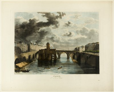 Paris, O Pont-au-Change de John Gendall