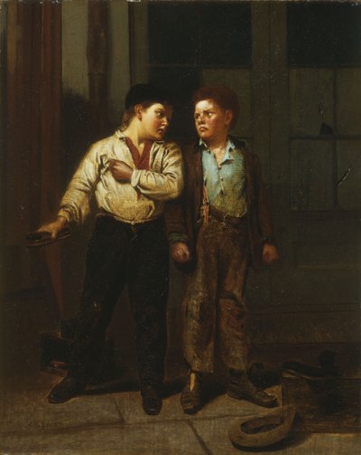 Uma disputa sobre território, de John George Brown