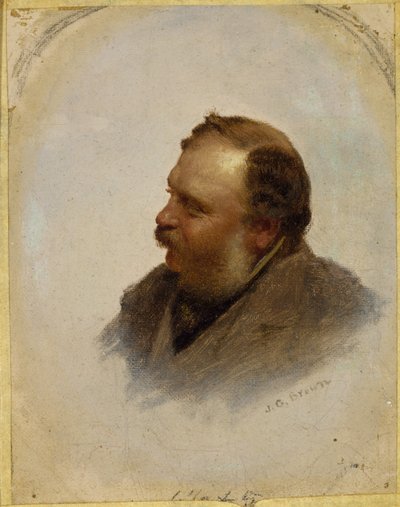 Retrato de William Brand, c. 1862 de John George Brown