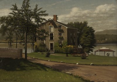 Casa de pedra, Larrabees Point, Vermont, 1906 de John George Brown