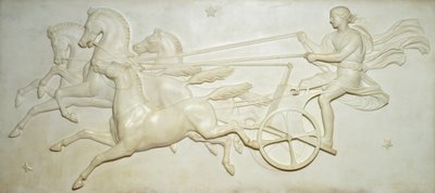 Relevo de Phaeton a conduzir o carro do sol (mármore) de John Gibson